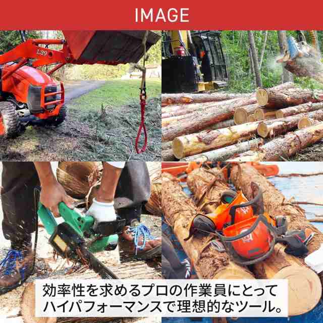 丸太トング 40cm 2本セット 作業用手袋付き 丸太移動｜au PAY マーケット