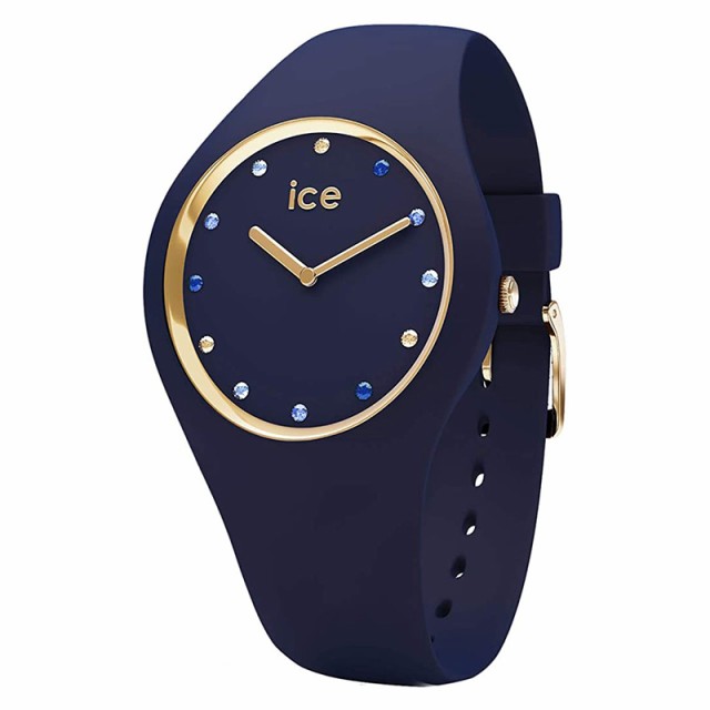 ICE-WATCH アイスウォッチ 腕時計 ICE cosmos アイスコスモ スワロフスキー 32mm 016301 Star Deep blue ブルー スモールサイズ レディースの通販は