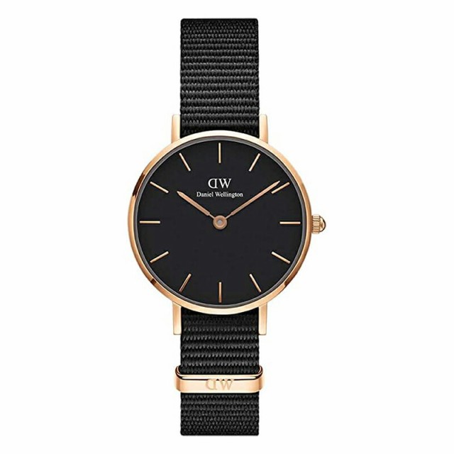 DANIEL WELLINGTON ダニエルウェリントン 腕時計 Petite Cornwall Black 28mm DW00100247 レディース おしゃれ ブラック プレゼント シン