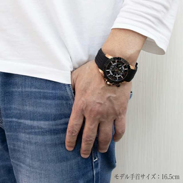 Salvatore Marra] サルバトーレマーラ 時計 腕時計 SM21103-PGBK