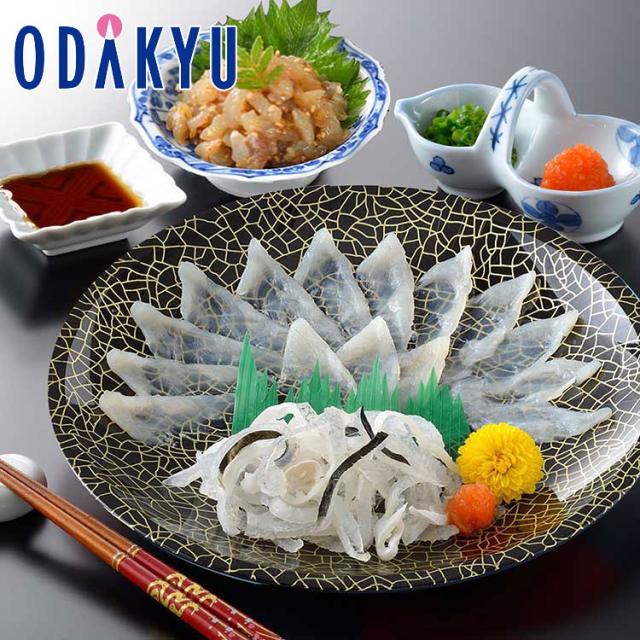お取り寄せ グルメ 送料無料 ［ 関とら本店 ］ とらふく刺身 ・ とらふく塩辛セット ｜7-10日程度届【お盆時期の発送予定は要確認】※沖縄・離島届不可(直)