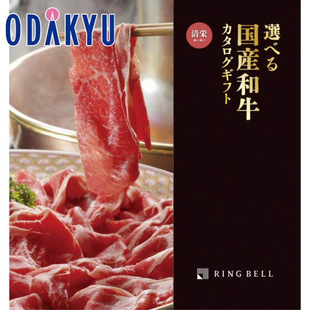 カタログギフト 送料無料 ［ 選べる国産和牛 ］清栄（せいえい） 百貨店 ※7-10日程度届(A)