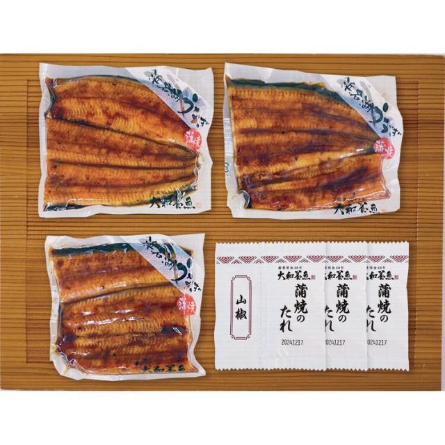 【公式】小田急百貨店 ギフト お中元 2026 ［ 大和養魚 ］ 浜名湖うなぎ蒲焼 Q330-3R3 ｜指定の希望期間に順次お届け※沖縄・離島へは届不可