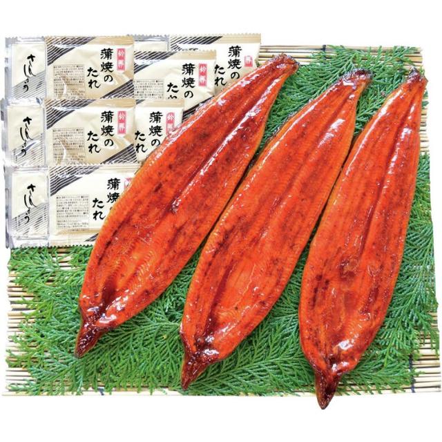 【公式】小田急百貨店 ギフト お中元 2026 ［ 双葉水産 ］ 鹿児島県大隅産うなぎ蒲焼3尾詰合せ NFUV ｜指定の希望期間に順次お届け※沖縄・離島へは届不可
