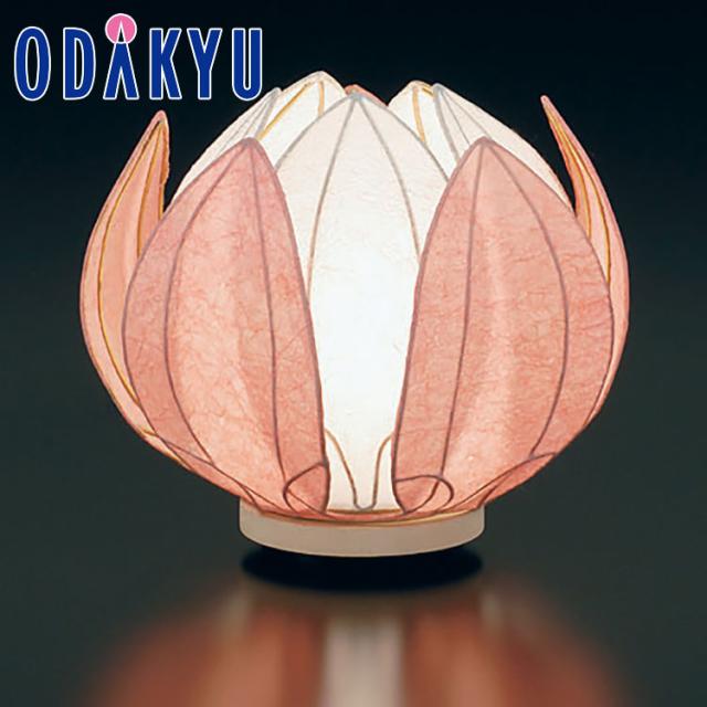 お盆飾り ［ 現代仏壇 ］ 盆提灯 はなあかり ピンク ｜3-10日程度でのお届け※沖縄・離島へは届不可(B)