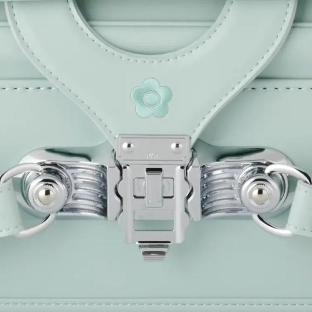 ［ マリークワント MARY QUANT ］ デコレーションミニフラワー ランドセル ミントグリーン ｜小田急のランドセル 2027 百貨店 送料無料 ６年保証(ラ)_9