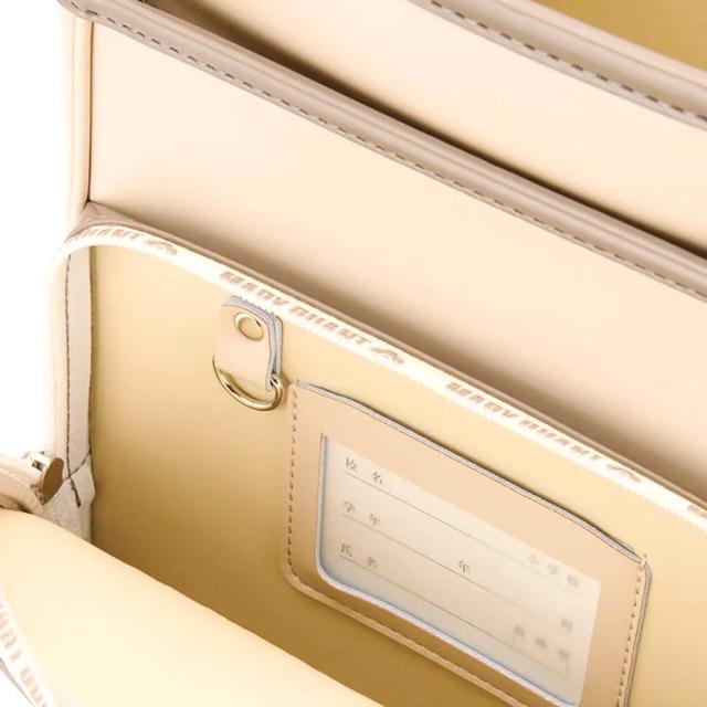 ［ マリークワント MARY QUANT ］ デイジーストライプ ランドセル グレージュ ｜小田急のランドセル 2027 百貨店 送料無料 ６年保証(ラ)_11