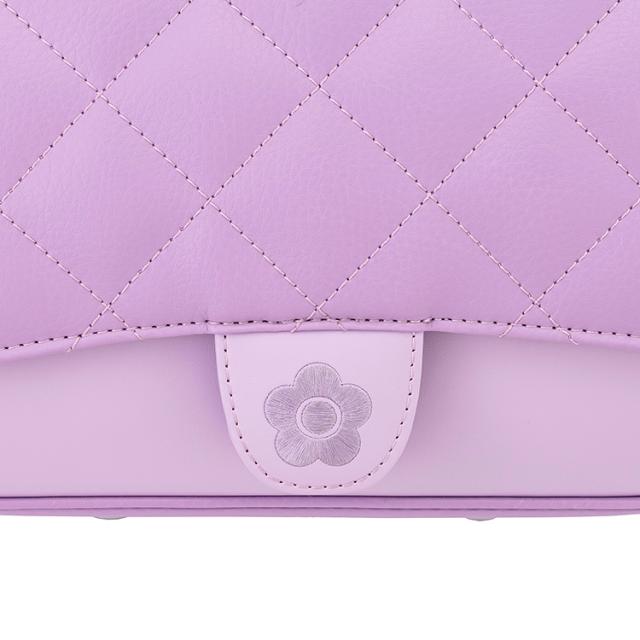 ＼承りは9/28 9:59まで！／［ マリークワント MARY QUANT ］ デイジーキルト ランドセル ライトパープル ｜小田急のランドセル 2027 百貨店 送料無料 ６年保証(ラ)_12
