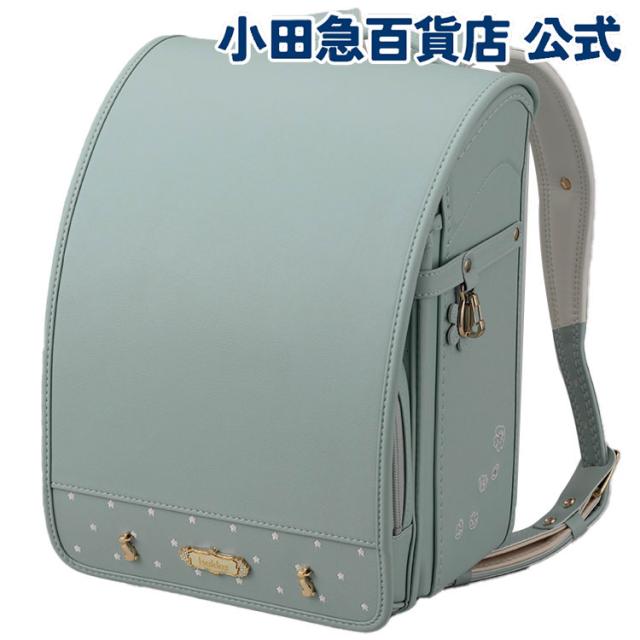 ［ ハッカキッズ hakka kids ］ フラワーラパン ランドセル クリームミント ｜小田急のランドセル 2027 百貨店 送料無料 ６年保証(ラ)