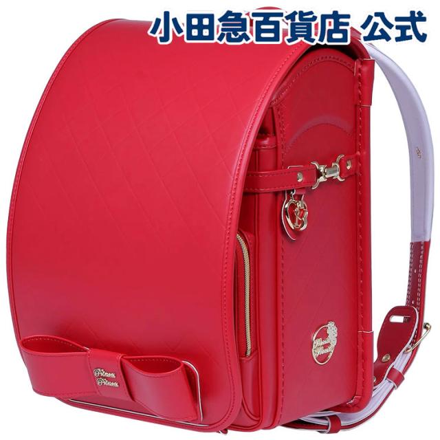 ＼P5倍！／〈ネーム入れ無料〉［ PRINCESS PRINCESS プリンセス プリンセス ］ リトルアミュ ランドセル ガーネット ｜小田急のランドセル 2027 百貨店 送料無料 ６年保証(ラ)