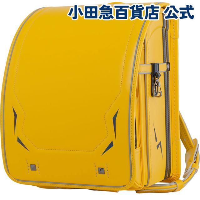 ［ くるピタ ］ レインボースパーク ランドセル メタリックイエロー ｜小田急のランドセル 2027 百貨店 送料無料 ６年保証(ラ)