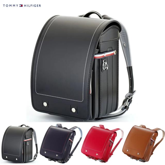 ［ トミー ヒルフィガー Tommy Hilfiger ］ トミー ヒルフィガー ランドセル クラシック ブラック ｜小田急のランドセル 2027 百貨店 送料無料 ６年保証(ラ)_1