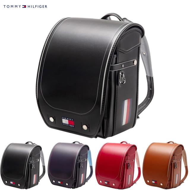 ［ トミー ヒルフィガー Tommy Hilfiger ］ トミー ヒルフィガー ランドセル フラッグ ブラック ｜小田急のランドセル 2027 百貨店 送料無料 ６年保証(ラ)_1
