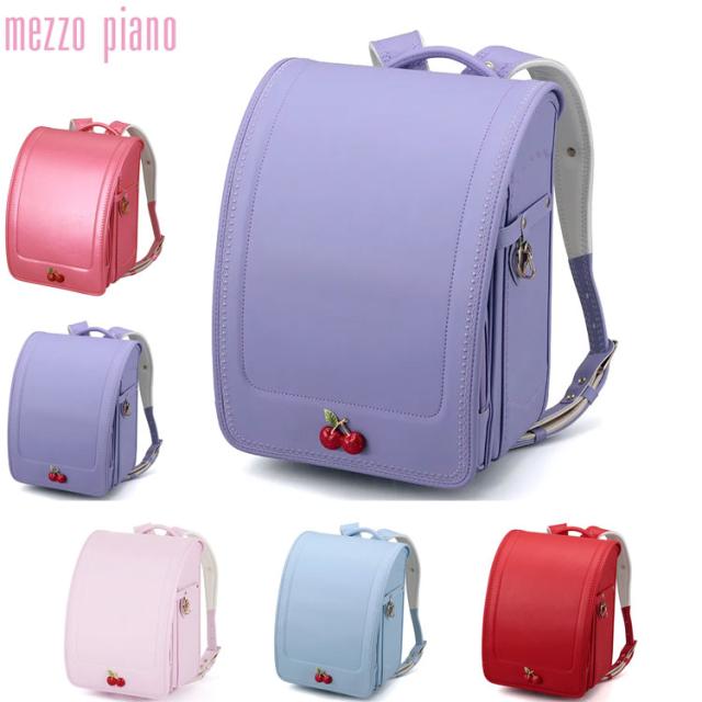 ［ メゾピアノ mezzo piano ］ ジュエルチェリー ランドセル チェリーパープル ｜小田急のランドセル 2027 百貨店 送料無料 ６年保証(ラ)_1