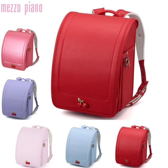 ［ メゾピアノ mezzo piano ］ ジュエルチェリー ランドセル チェリーレッド ｜小田急のランドセル 2027 百貨店 送料無料 ６年保証(ラ)_1