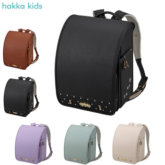 ［ ハッカキッズ hakka kids ］ フラワーラパン ランドセル クリームノワール ｜小田急のランドセル 2027 百貨店 送料無料 ６年保証(ラ)_1