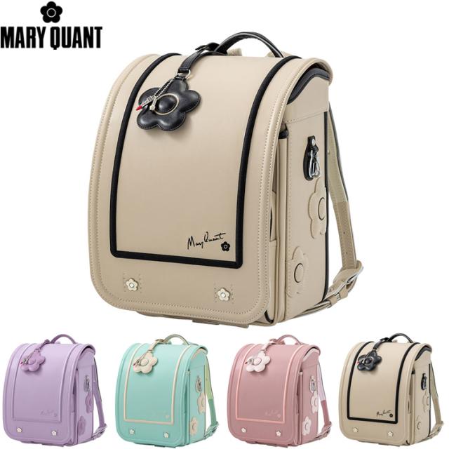 ［ マリークワント MARY QUANT ］ デイジースクエア ランドセル ホワイト ｜小田急のランドセル 2027 百貨店 送料無料 ６年保証(ラ)_1