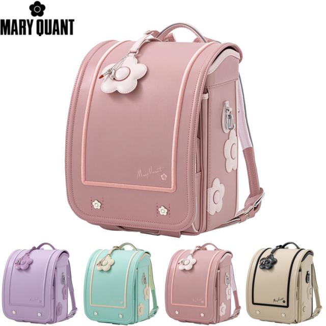［ マリークワント MARY QUANT ］ デイジースクエア ランドセル シェルピンク ｜小田急のランドセル 2027 百貨店 送料無料 ６年保証(ラ)_1
