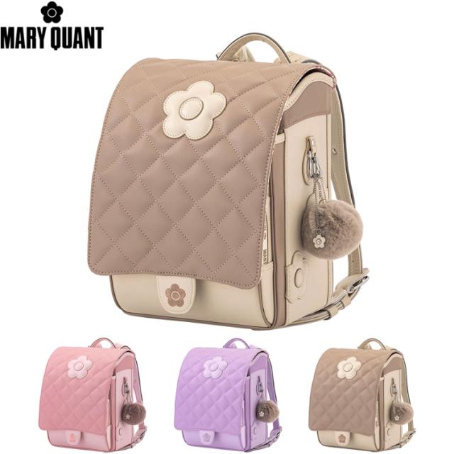 ＼承りは9/28 9:59まで！／［ マリークワント MARY QUANT ］ デイジーキルト ランドセル グレージュ ｜小田急のランドセル 2027 百貨店 送料無料 ６年保証(ラ)_1