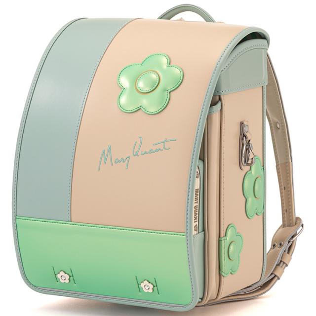 ［ マリークワント MARY QUANT ］ デイジーストライプ ランドセル グリーン ｜小田急のランドセル 2027 百貨店 送料無料 ６年保証(ラ)_2