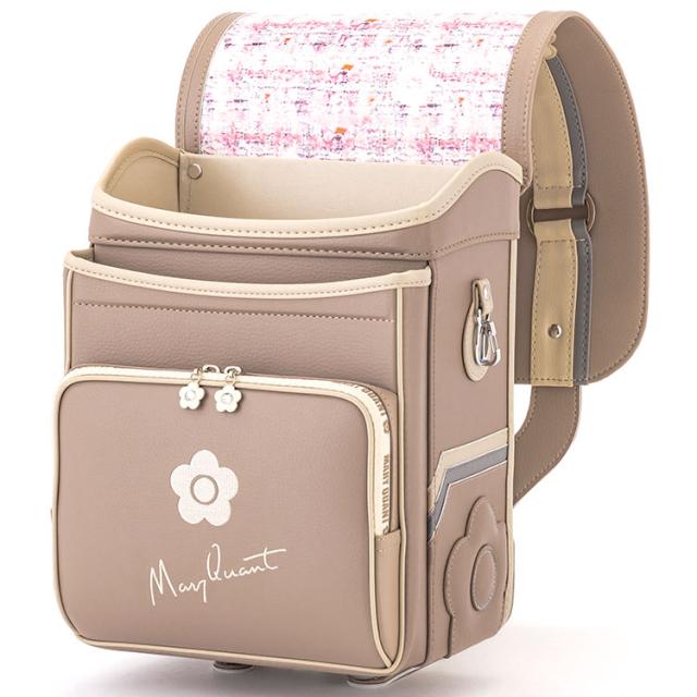 ［ マリークワント MARY QUANT ］ デイジーベルト ランドセル グレージュ ｜小田急のランドセル 2027 百貨店 送料無料 ６年保証(ラ)_3