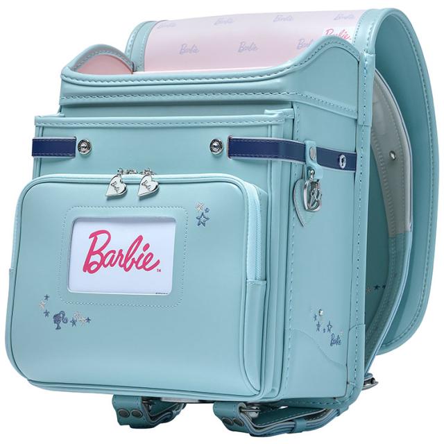 ［ Barbie（くるピタ） ］ ミルキーウェイ ランドセル ミント／ガンメタ ｜小田急のランドセル 2027 百貨店 送料無料 ６年保証(ラ)_3