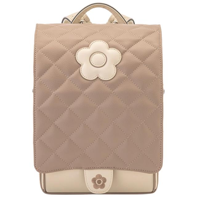 ＼承りは9/28 9:59まで！／［ マリークワント MARY QUANT ］ デイジーキルト ランドセル グレージュ ｜小田急のランドセル 2027 百貨店 送料無料 ６年保証(ラ)_3