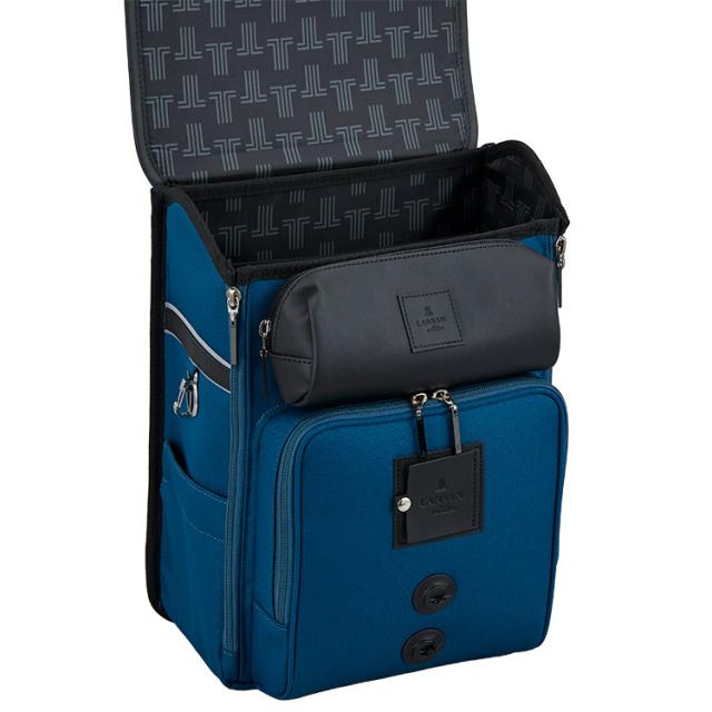 ［ ランバン オン ブルー LANVIN en Bleu ］ ルクドセル ディベア ブルー×ノワール ｜小田急のランドセル 2027 百貨店 送料無料 ６年保証(ラ)_4