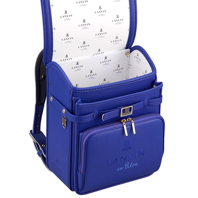 ［ ランバン オン ブルー LANVIN en Bleu ］ ピュルテ ランドセル ブルーサフィール ｜小田急のランドセル 2027 百貨店 送料無料 ６年保証(ラ)_4