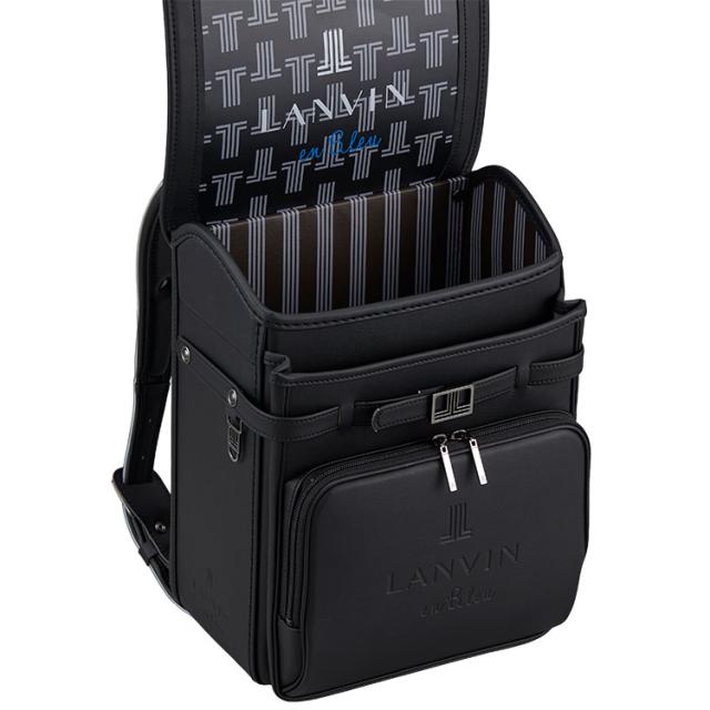 ［ ランバン オン ブルー LANVIN en Bleu ］ ブラーヴ ランドセル ノワール ｜小田急のランドセル 2027 百貨店 送料無料 ６年保証(ラ)_4