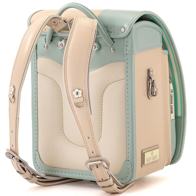 ［ マリークワント MARY QUANT ］ デイジーストライプ ランドセル グリーン ｜小田急のランドセル 2027 百貨店 送料無料 ６年保証(ラ)_4