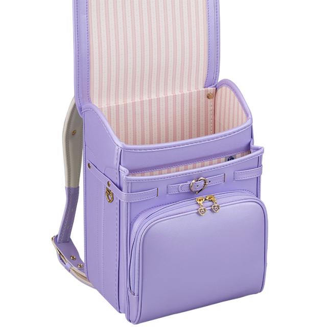 ［ メゾピアノ mezzo piano ］ メルティハート ランドセル ラベンダー ｜小田急のランドセル 2027 百貨店 送料無料 ６年保証(ラ)_4