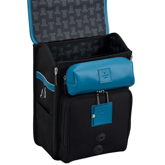 ［ ランバン オン ブルー LANVIN en Bleu ］ ルクドセル ディベア ノワール×ブルー ｜小田急のランドセル 2027 百貨店 送料無料 ６年保証(ラ)_5