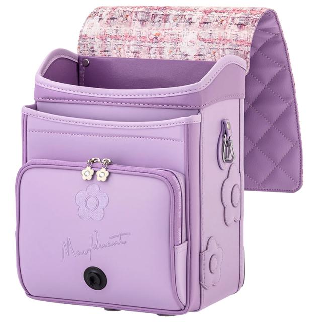 ＼承りは9/28 9:59まで！／［ マリークワント MARY QUANT ］ デイジーキルト ランドセル ライトパープル ｜小田急のランドセル 2027 百貨店 送料無料 ６年保証(ラ)_5