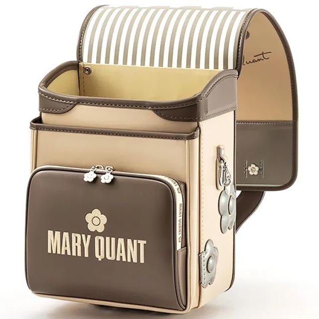 ［ マリークワント MARY QUANT ］ デイジーストライプ ランドセル グレージュ ｜小田急のランドセル 2027 百貨店 送料無料 ６年保証(ラ)_6