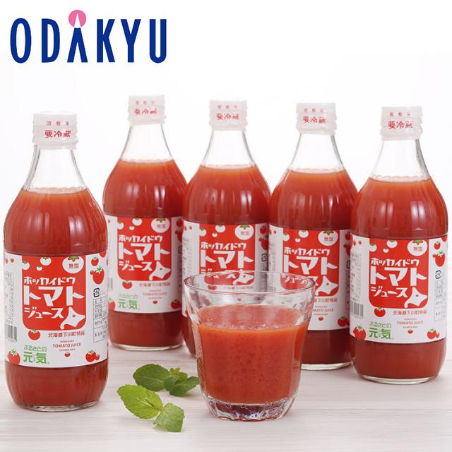 お取り寄せ 送料無料 とまとジュース ふるさとの元気 食塩無添加 ５００ｍｌ × １０本 ｜約7-10日届※沖縄・離島届不可(直)