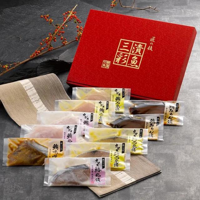 お取り寄せ グルメ 送料無料 静岡 焼津 漬魚三彩 ｜7-10日程度でのお届け※沖縄・離島へは届不可(直)