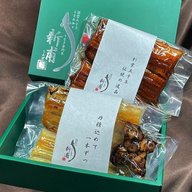 お取り寄せ グルメ 送料無料 ［うなぎの新甫］ うなぎの蒲焼・白焼・肝焼きの詰め合わせ ｜7-10日程度届※北海道・沖縄・離島届不可(直)_3