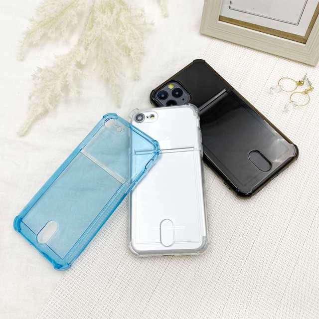 iPhone14 ケース 12Pro 12ProMax 12mini クリアカラー カード iPhone14 ケース 12Pro 12ProMax 12mini クリアカラー カード