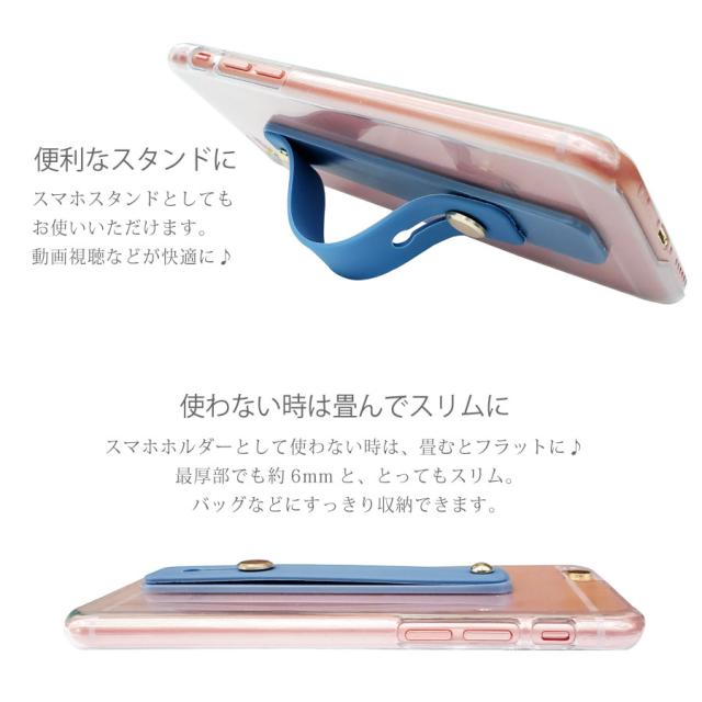 スマホリング スライド式 おしゃれ かわいい シンプル 薄型 スマホ バンド ホルダー ベルト バンカーリング スタンド機能 スマートフォンの通販はau Pay マーケット ロックビューティ