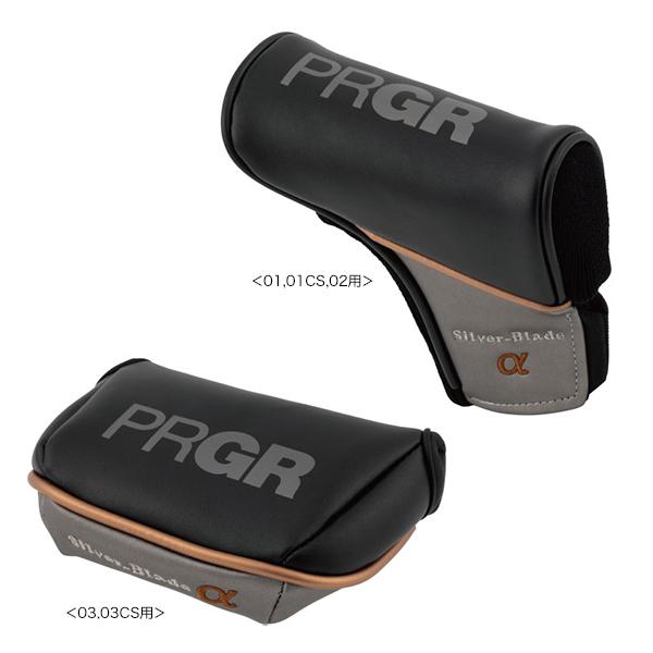 PRGR α 02 パター　カバー付き PRGR α 02 パター カバー付き PRGR Silver-Blade α2-02〔L字