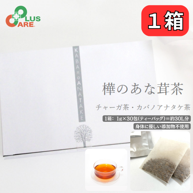 樺のあな茸茶 カバノアナタケ茶 1g×30包入 プラスケア 公式