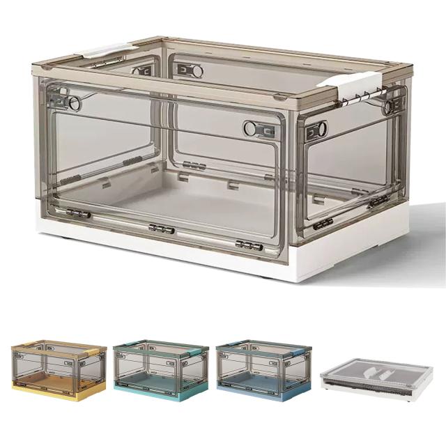 収納ボックス 折りたたみ キャスター付き【1個】 XL 5方向開く