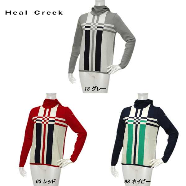 ヒールクリーク Heal Creek  レディース 秋冬 フード付 セーターの通販は