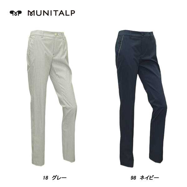 ムニタルプ MUNITALP レディース 春夏 撥水 透湿 サッカ地 柄 パンツの通販は 6,919円