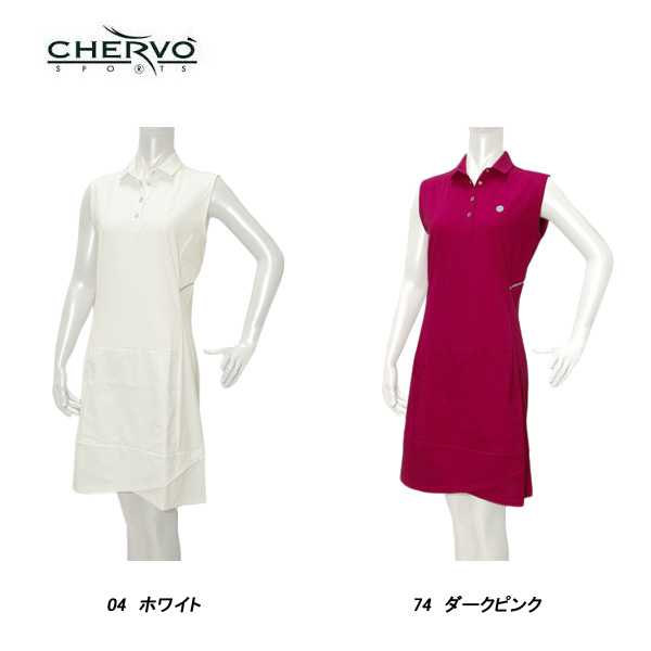 シェルボ CHERVO レディース 春夏 ストレッチ 透湿性 速乾性 ノースリーブワンピースの通販は 5,663円