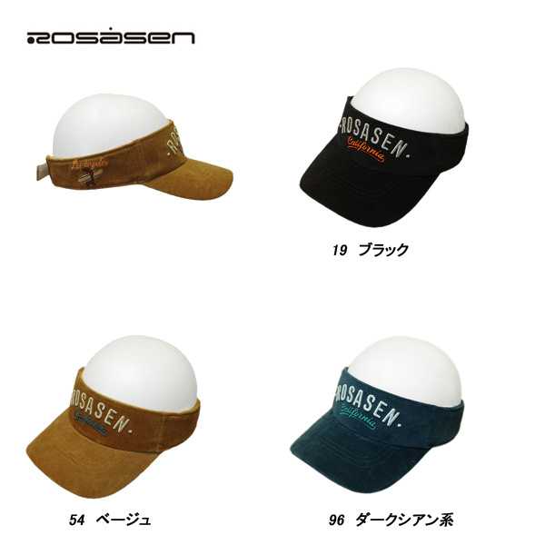 ロサーセン Rosasen レディース 秋冬 コーデュロイ バイザー