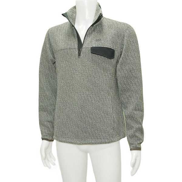 MOCO モコ メンズ 秋冬  ストレッチ 裏起毛 ヘリンボーン プルオーバーの通販は