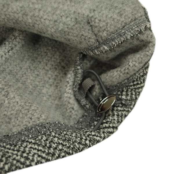 MOCO モコ メンズ 秋冬  ストレッチ 裏起毛 ヘリンボーン プルオーバーの通販は