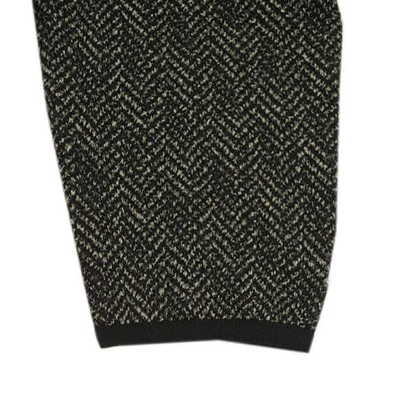 MOCO モコ メンズ 秋冬  ストレッチ 裏起毛 ヘリンボーン プルオーバーの通販は